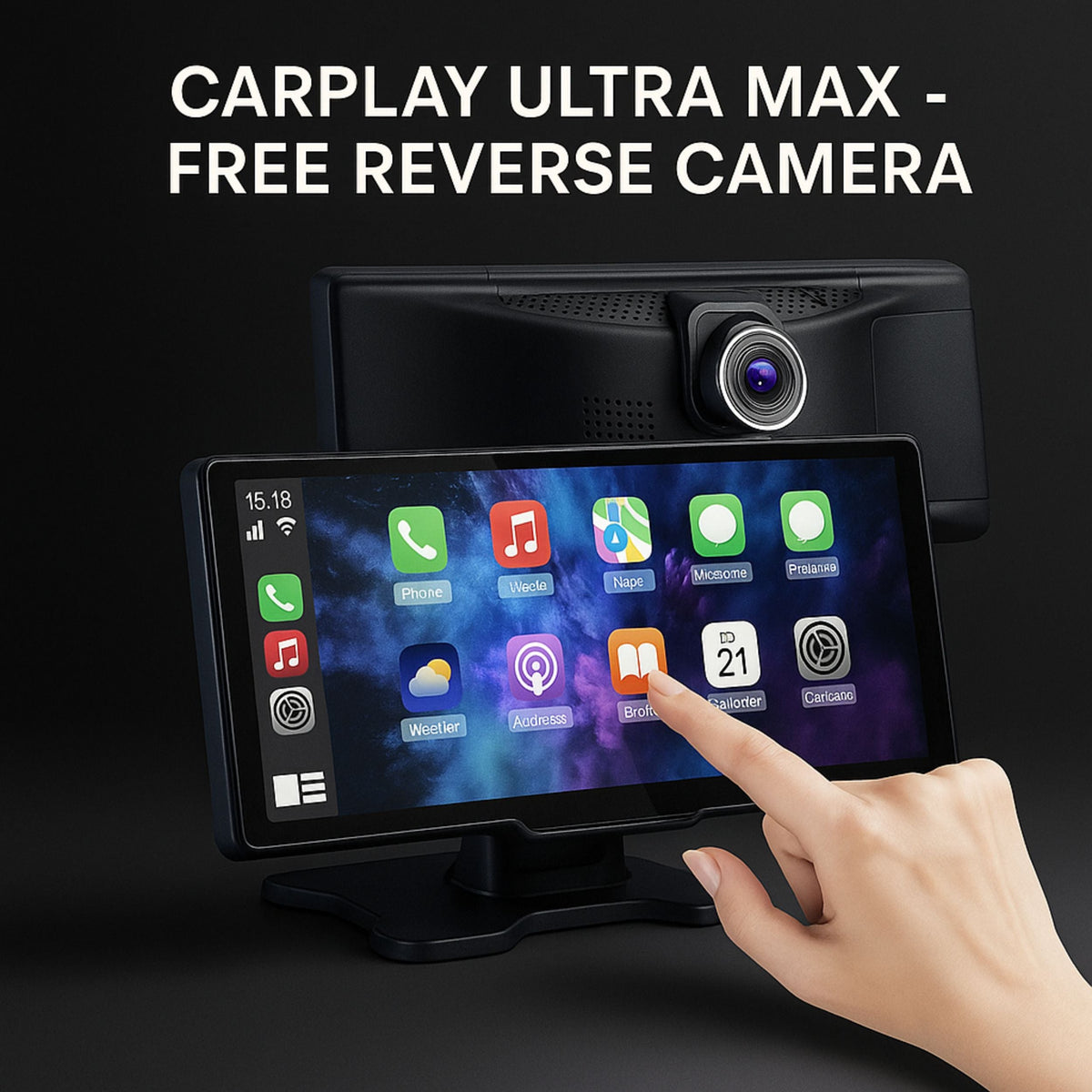 CarPlay Ultra Max - FREE Reverse Camera product photo — EasyGardenTools