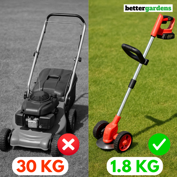 Easygardentools™ 3-in-1 Lawn Mower + 2 FREE Batteries & FULL Kit