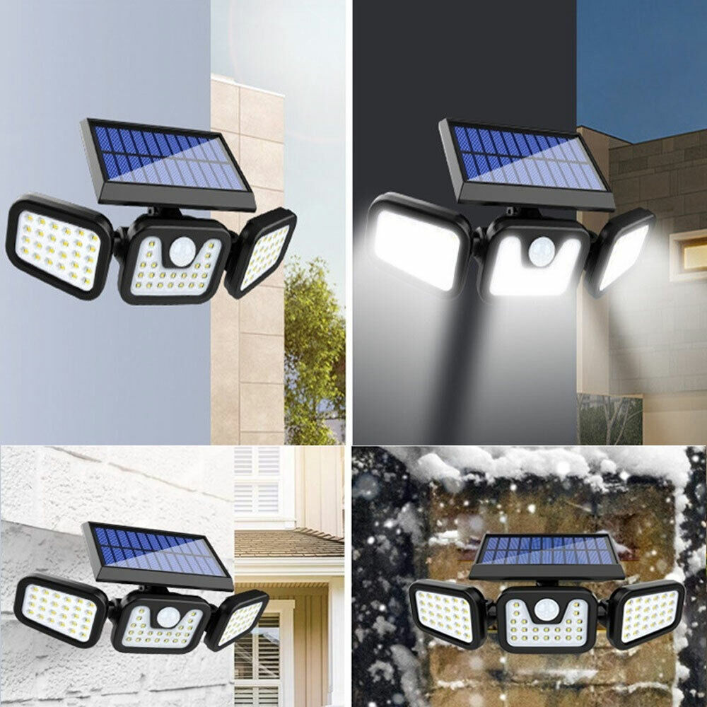 SolaGarden™ 3 Head Motion Light