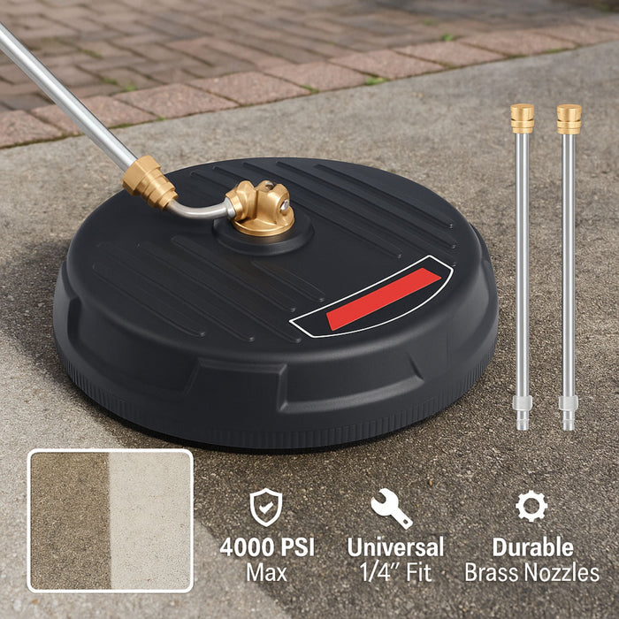 Easygardentools™ 15-Inch Pressure Washer