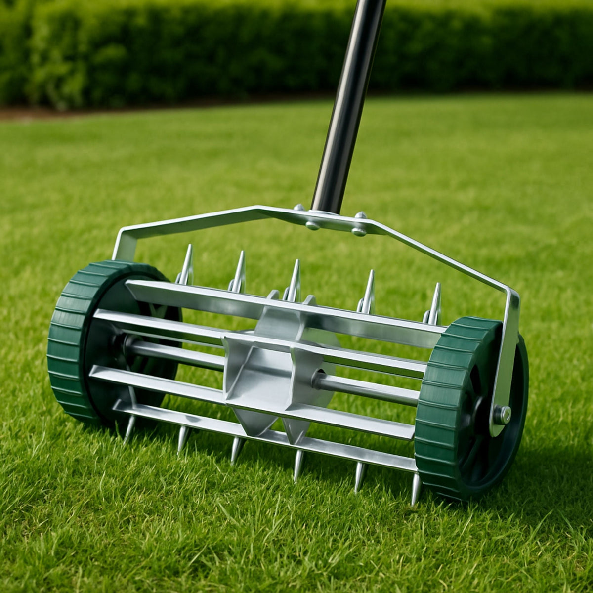 Easygardentools™ Rolling Lawn Aerator