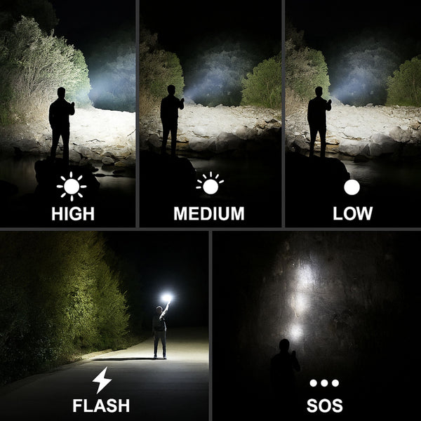 Easygardentools™ Army-Grade LED Torch