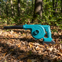 Electric Leaf Blower + 2 Free Batteries