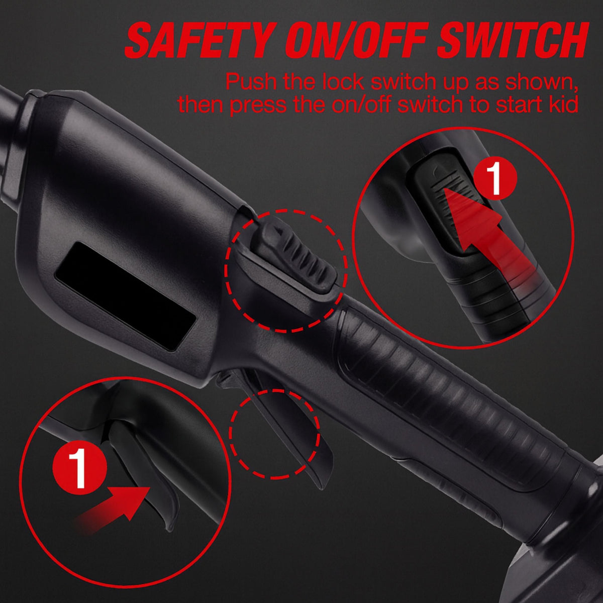 Easygardentools™ Extendable 2-in-1 Mini Chainsaw Kit + 2 FREE Batteries