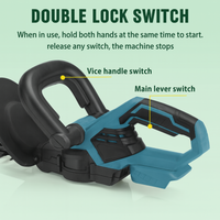 Easygardentools™ Lightweight Hedge Trimmer Full Kit