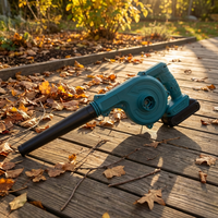 Electric Leaf Blower + 2 Free Batteries