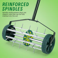 Easygardentools™ Rolling Lawn Aerator