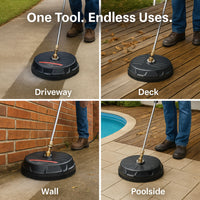 Easygardentools™ 15-Inch Pressure Washer