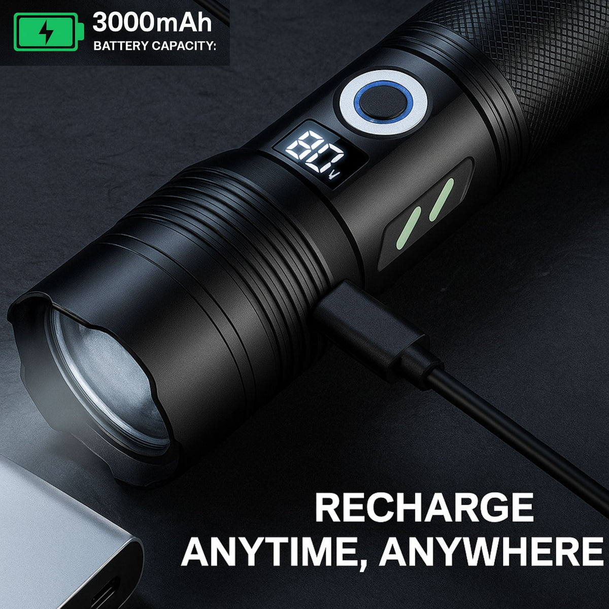 Easygardentools™ Army-Grade LED Torch