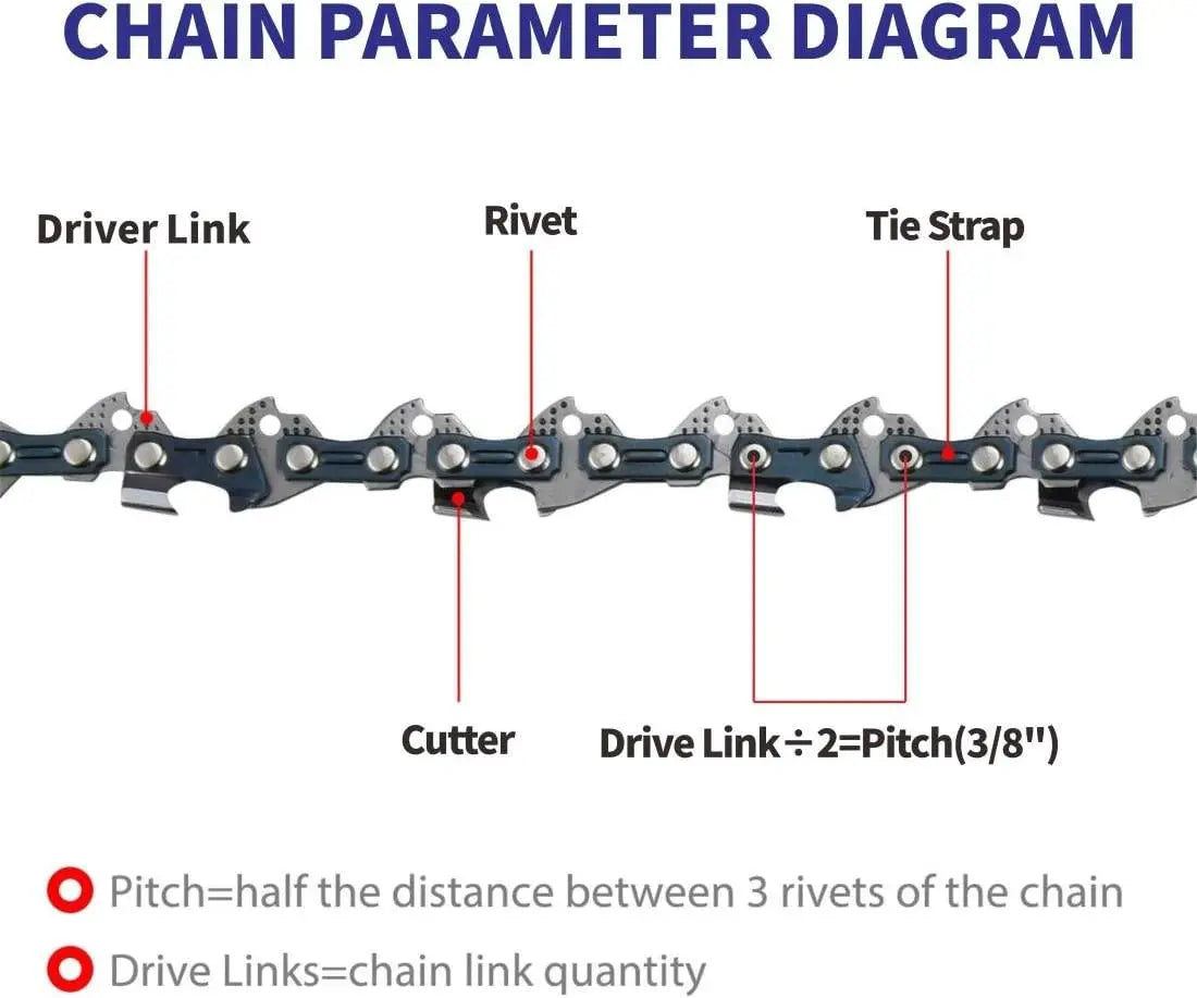 6/8 Inch Chain For Chainsaw
