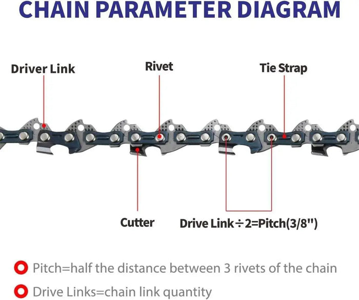 6/8 Inch Chain For Chainsaw
