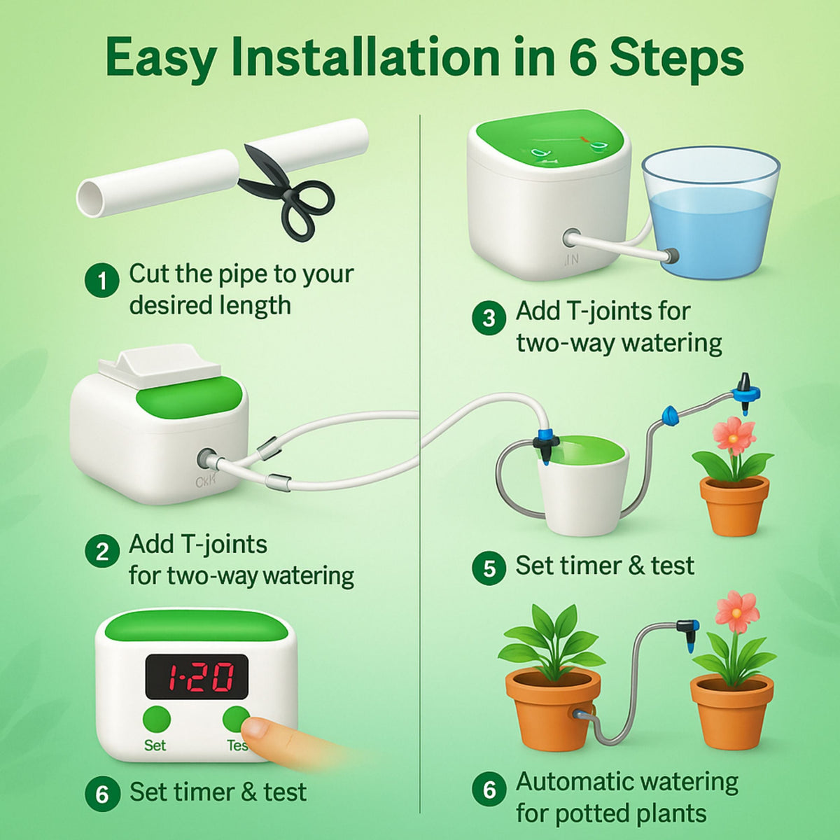 Easygardentools™ Automatic Plant Watering Kit