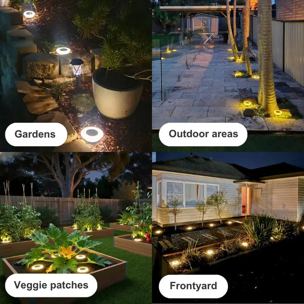 SolaGarden™ Recessed Ground Lights
