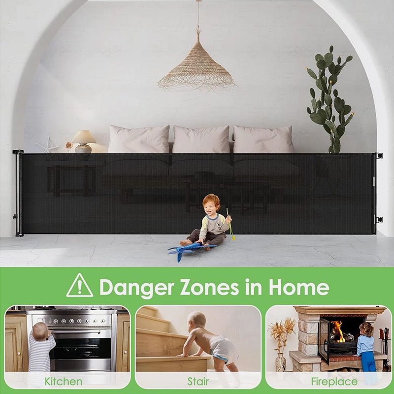 Aussies Premium Retractable Safety Gate