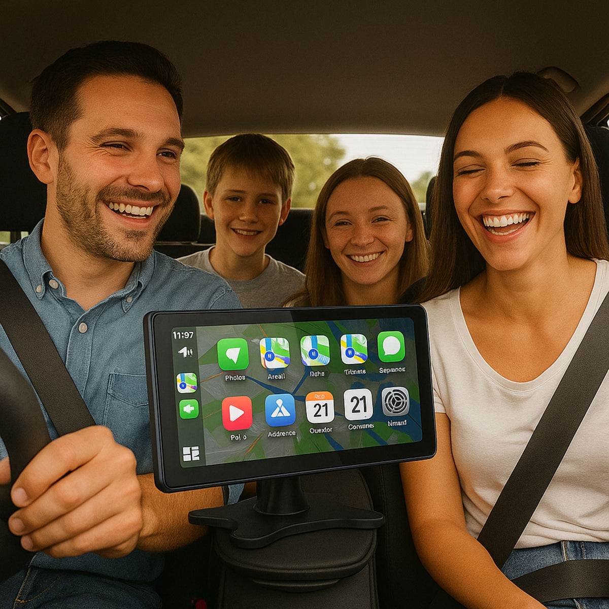 Easygardentools™ CarPlay Ultra Max - FREE Reverse Camera