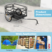 Bicycle Trailer w/Foldable frame
