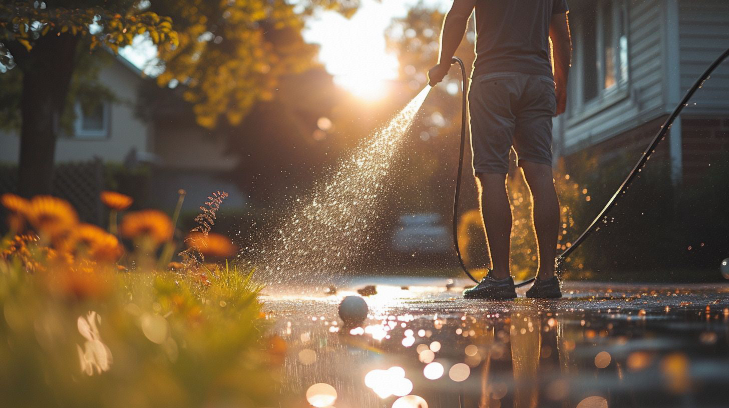 Water-saving sprinkler system for Australian summer gardens
