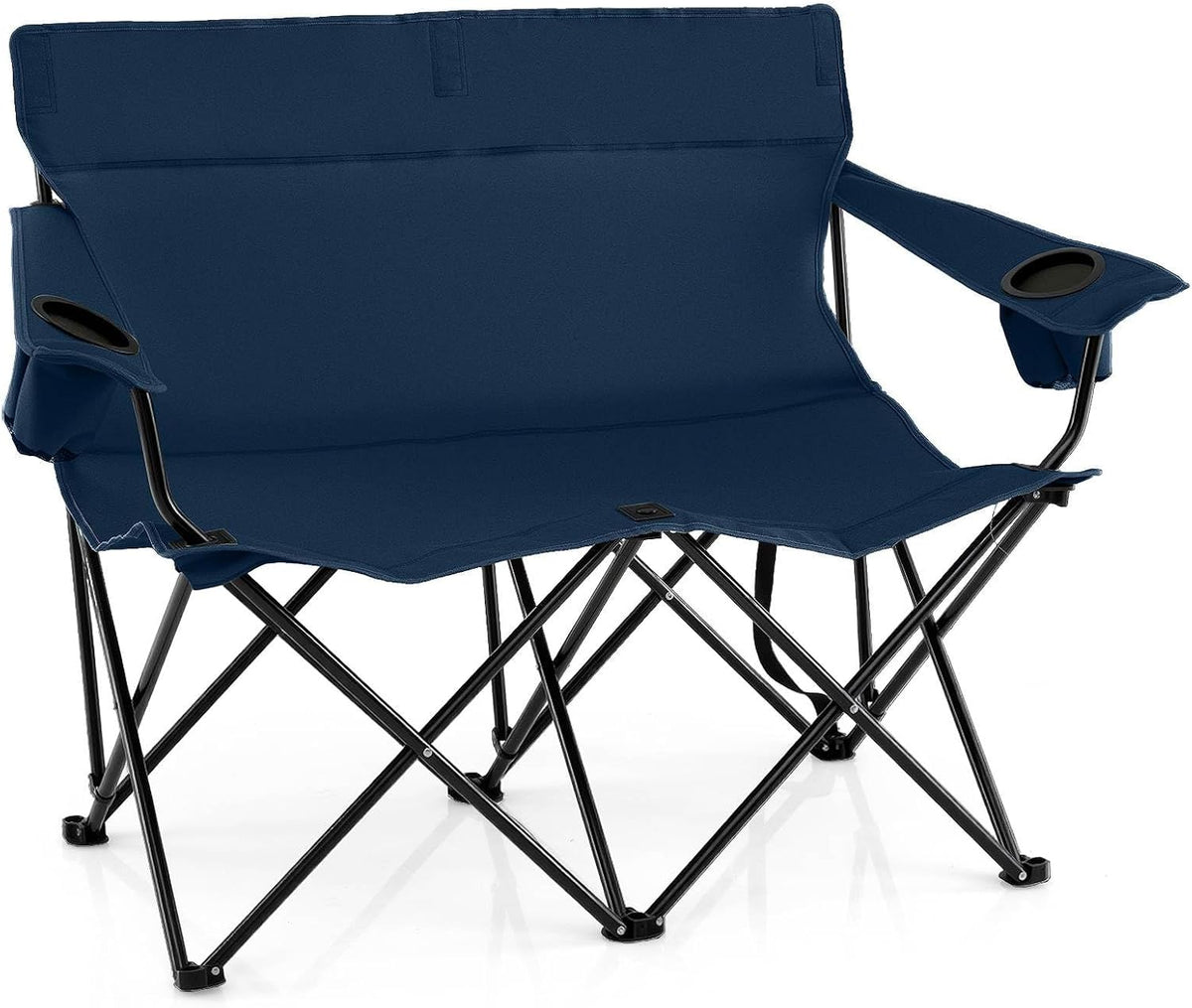 Double Camping Chair, 2-Person Outdoor Folding Love seat
