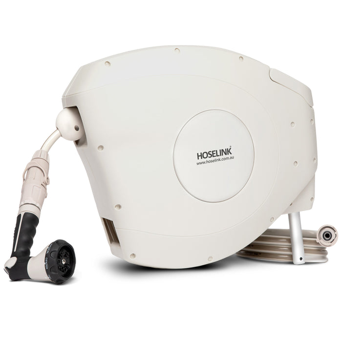 Classic 30m Retractable Hose Reel | Beige