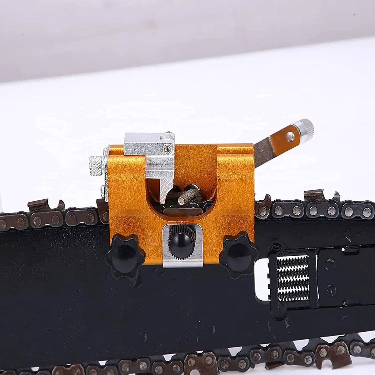 Chainsaw Chain Sharpening Jig