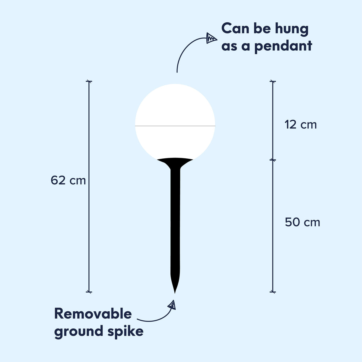Solar Garden Globe | 2 Pack | RADIANCE