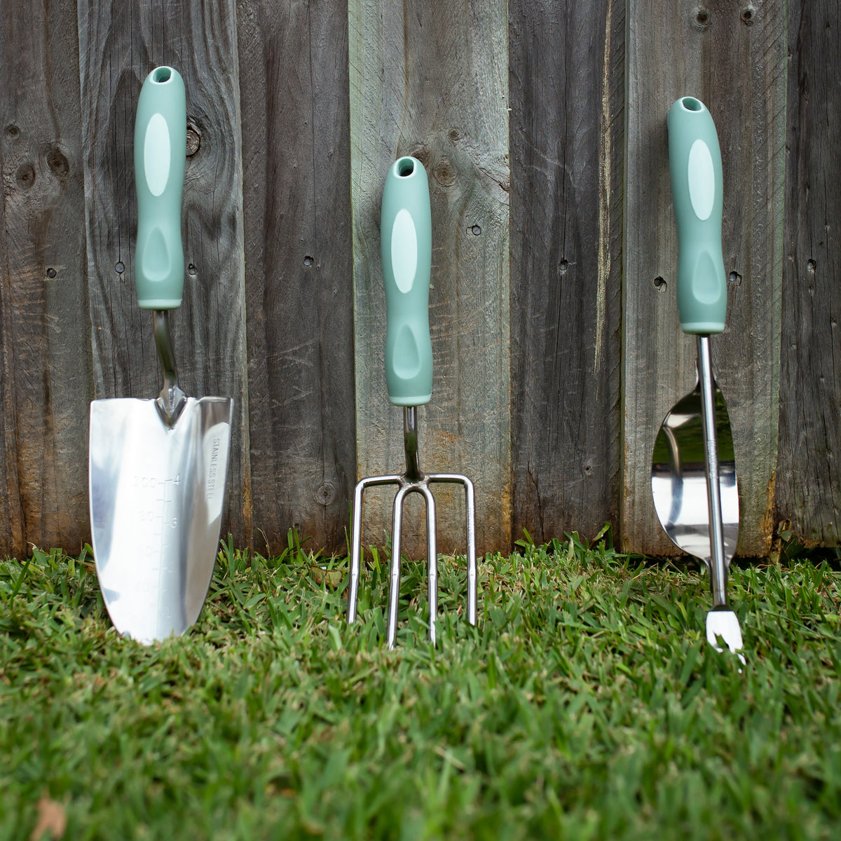 Garden Fork, Trowel and Weeder Set