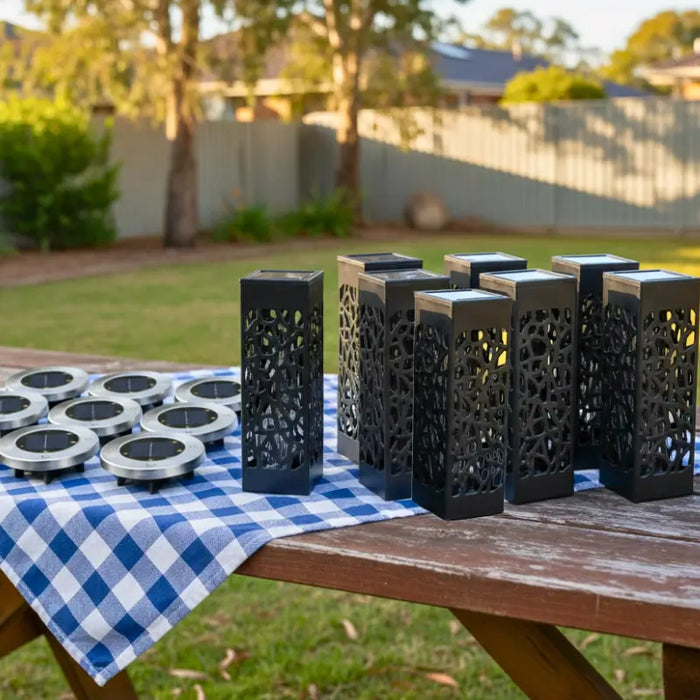 Easygardentools™ Large Light Bundle