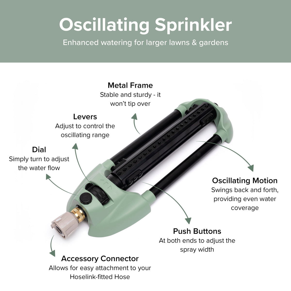 Oscillating Sprinkler