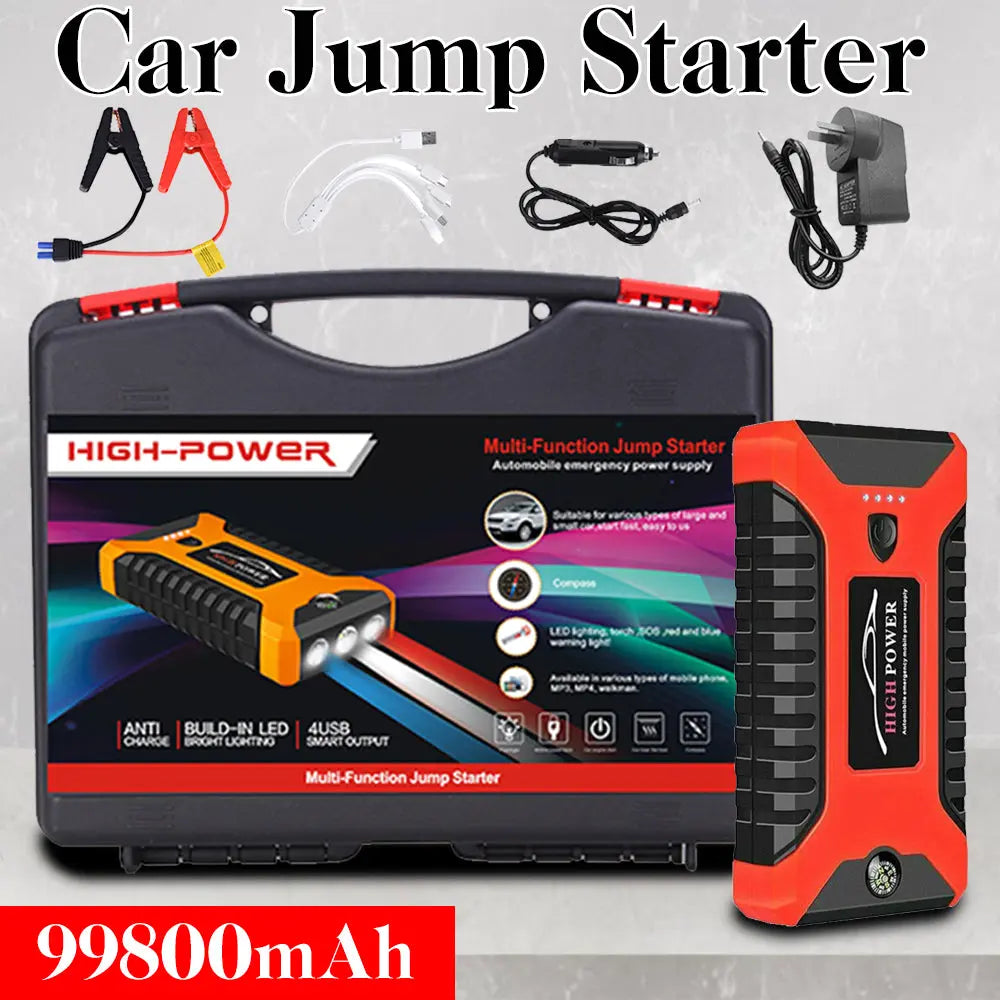 Portable Pro Car, Truck Jump Start & Power Bank