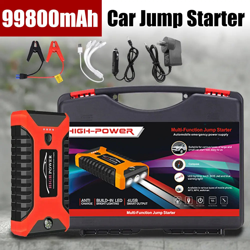Portable Pro Car, Truck Jump Start & Power Bank