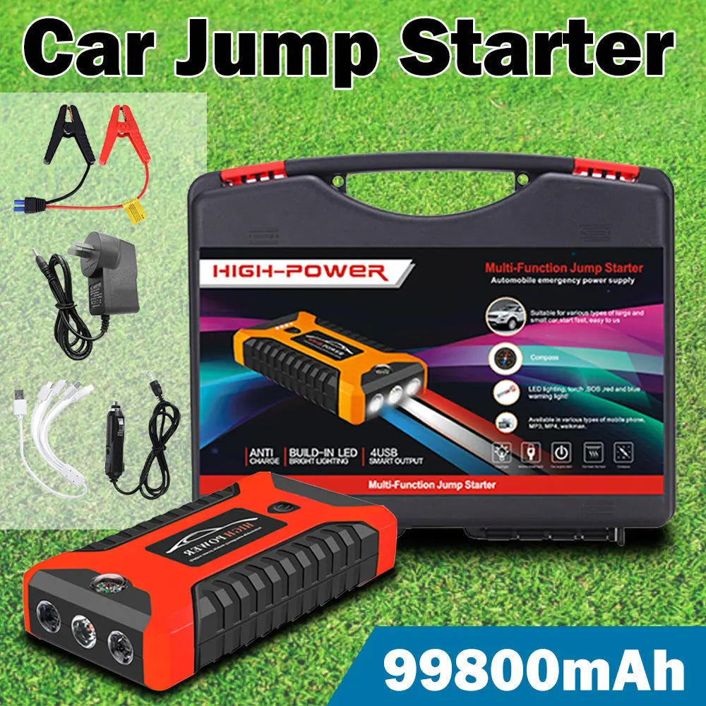 Portable Pro Car, Truck Jump Start & Power Bank