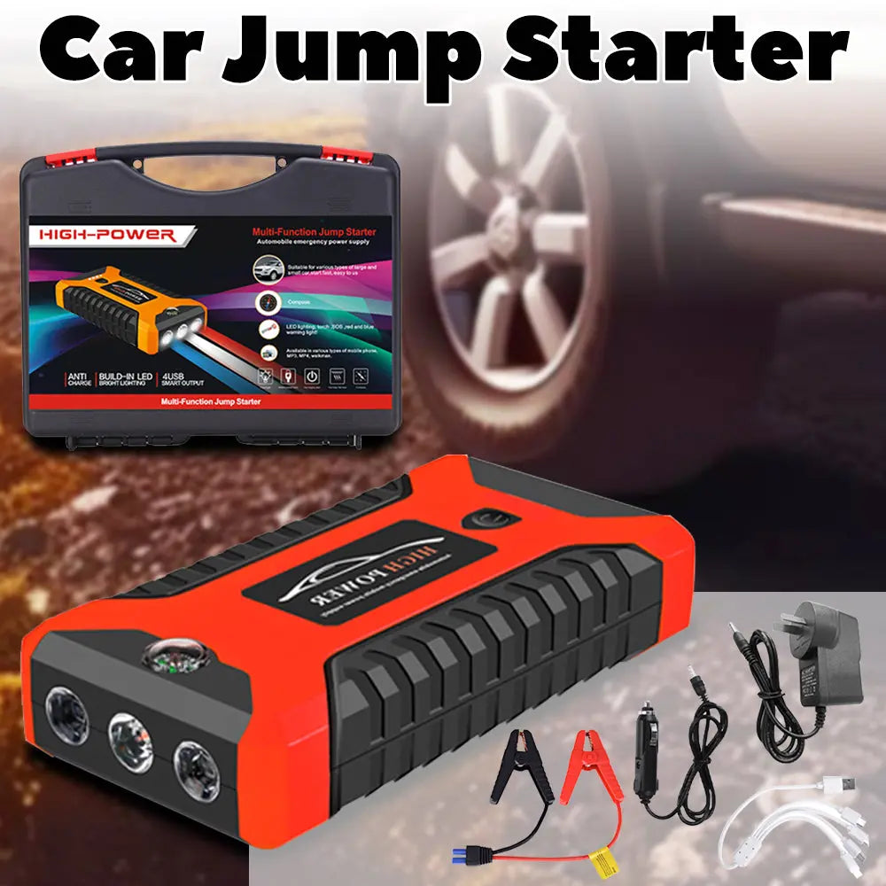 Portable Pro Car, Truck Jump Start & Power Bank