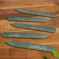 Recycled Plastic Plant Labels | Sage | 5 Pack