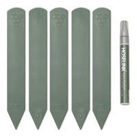 Recycled Plastic Plant Labels & Marker Pen Pack