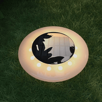Easygardentools™ GlowDisc Solar Ground Light Pack
