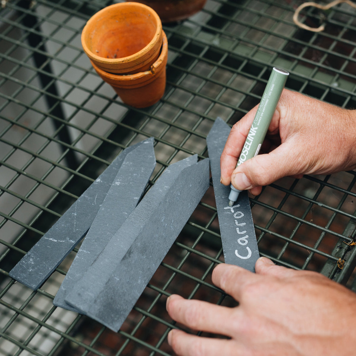 Slate Labels Slate Plant Labels - 5 pack – easygardentools.com.au