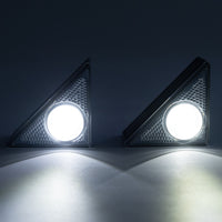 Solar Corner Step Light | Multi-coloured | 2 PACK | TRIANGLE