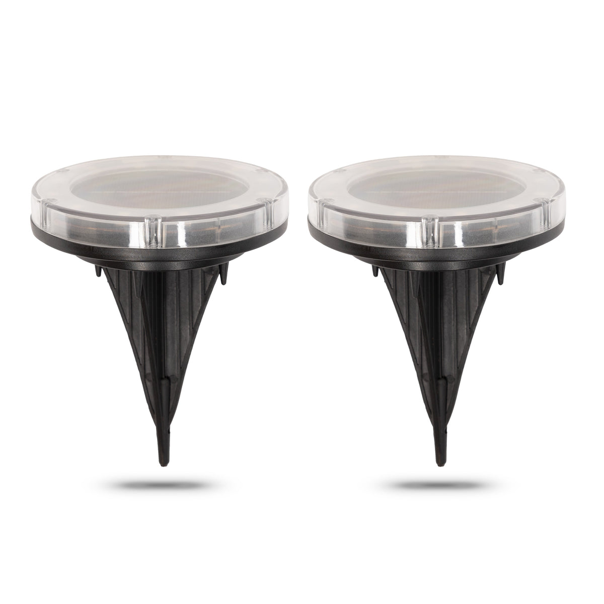 Solar Ground Light | Warm White | 2 Pack | KIRKOS
