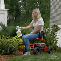 Easygardentools™ 360° Seated Garden Cart