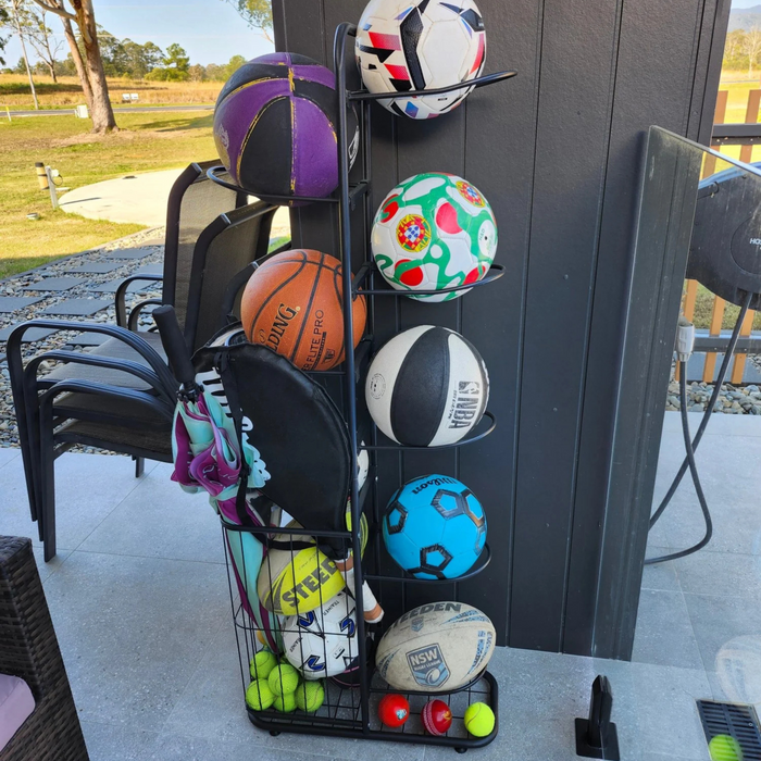 Easygardentools™ Aussie Sports Ball Rack
