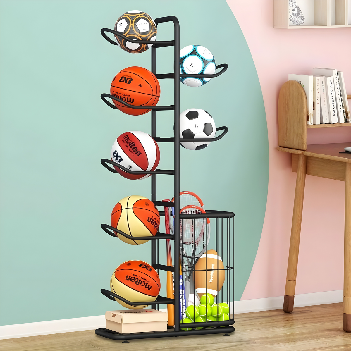 Easygardentools™ Aussie Sports Ball Rack