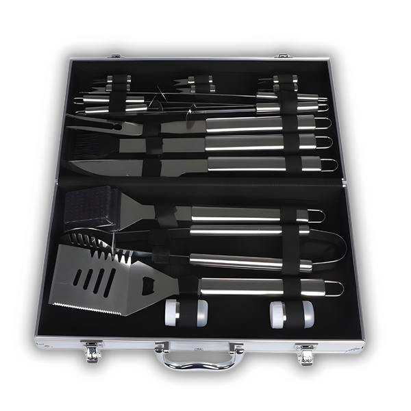 Easygardentools™ 18 Piece Pro BBQ Kit