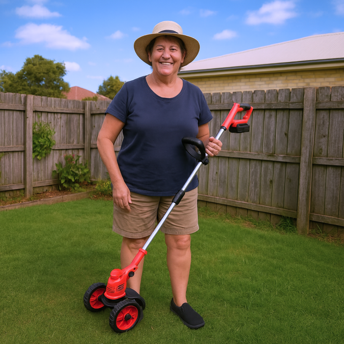 Easygardentools™ 3-in-1 Lawn Mower + 2 FREE Batteries & FULL Kit
