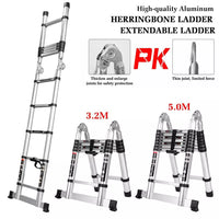 Telescopic Aluminium Ladder Extension Extendable Step