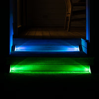 Solar Corner Step Light | Multi-coloured | 2 PACK | TRIANGLE