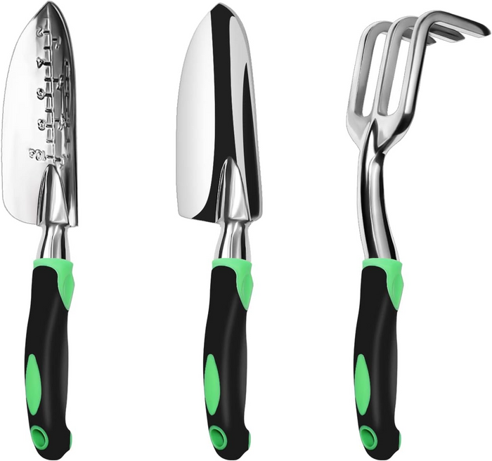 3-Piece Aluminium Garden Hand Tool Set – product details