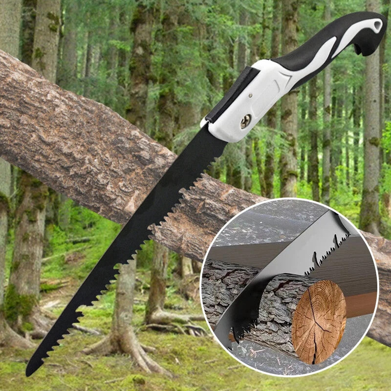 Folding Garden Pruning Saw with Safety Lock – product details