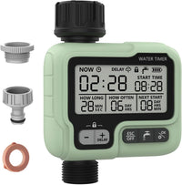 Digital Garden Tap Timer with Rain Delay – product view