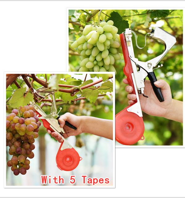 Garden Plant Tying Tool with 5 Tape Rolls – product details