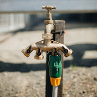 4-Way Brass Tap Adapter
